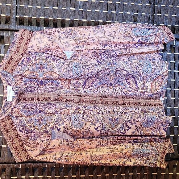 Anthropology brandMulticolor Paisley Shirt - Picture 1 of 6
